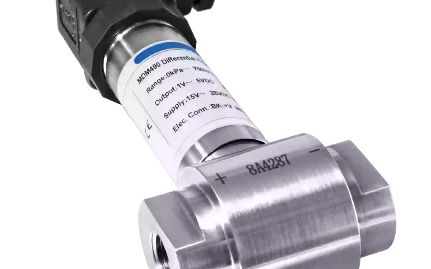 MDM490 Industriële sensor met robuust ontwerp en aansluitterminals