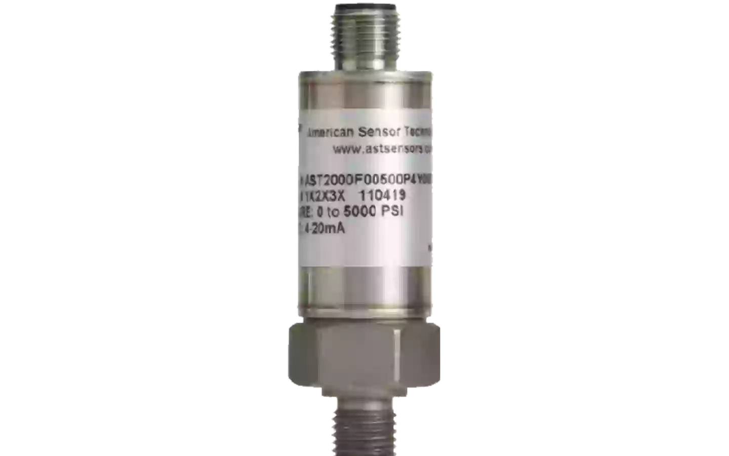 AST2000 Hydrogen Pressure Transducer