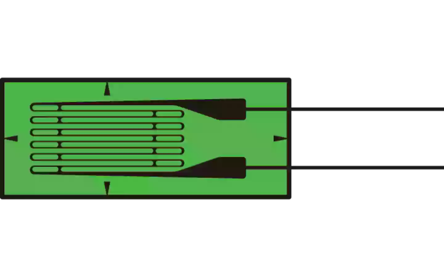 GFLA series strain gauges for plastics