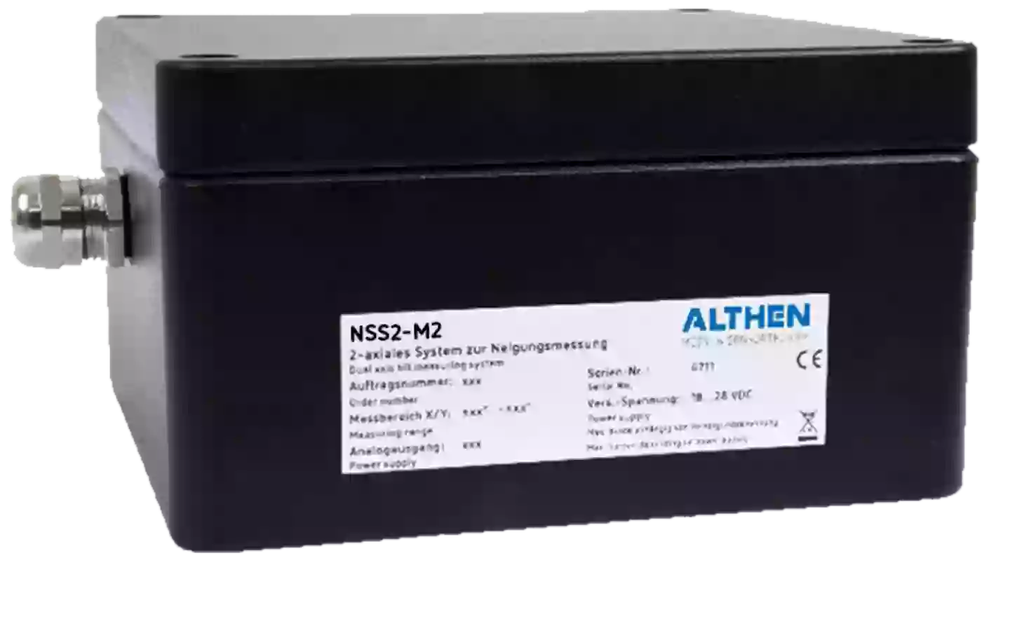 NSS2-M2-IP système de surveillance d’inclinaison