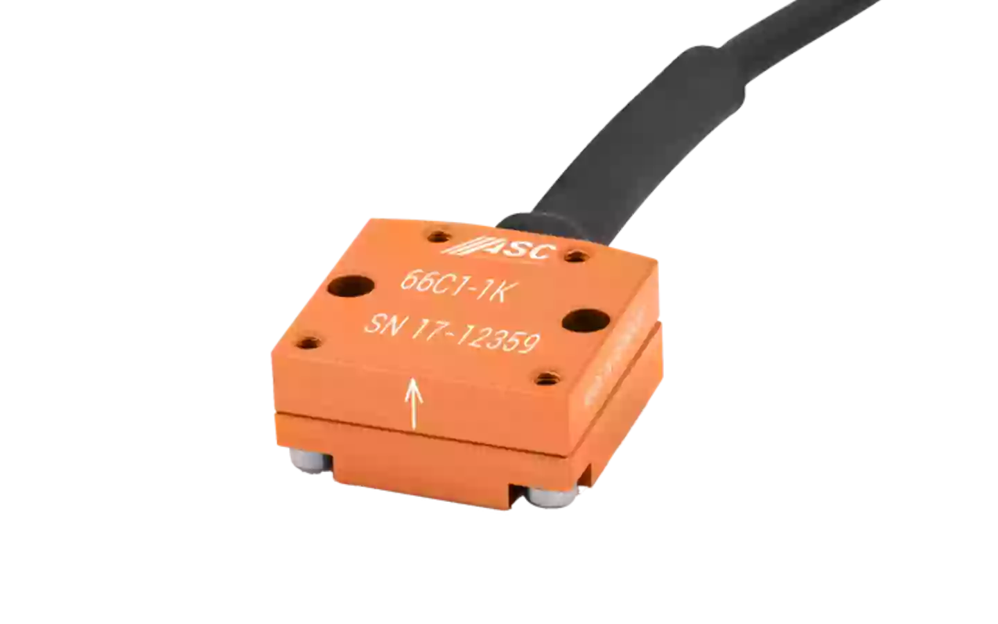 ASC 66C1 Accelerometer oor lichtgewicht testtoepassingen