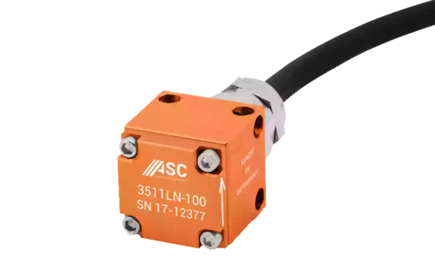 ASC-3511LN lage-ruis versnellingsmeter voor industriële monitoring