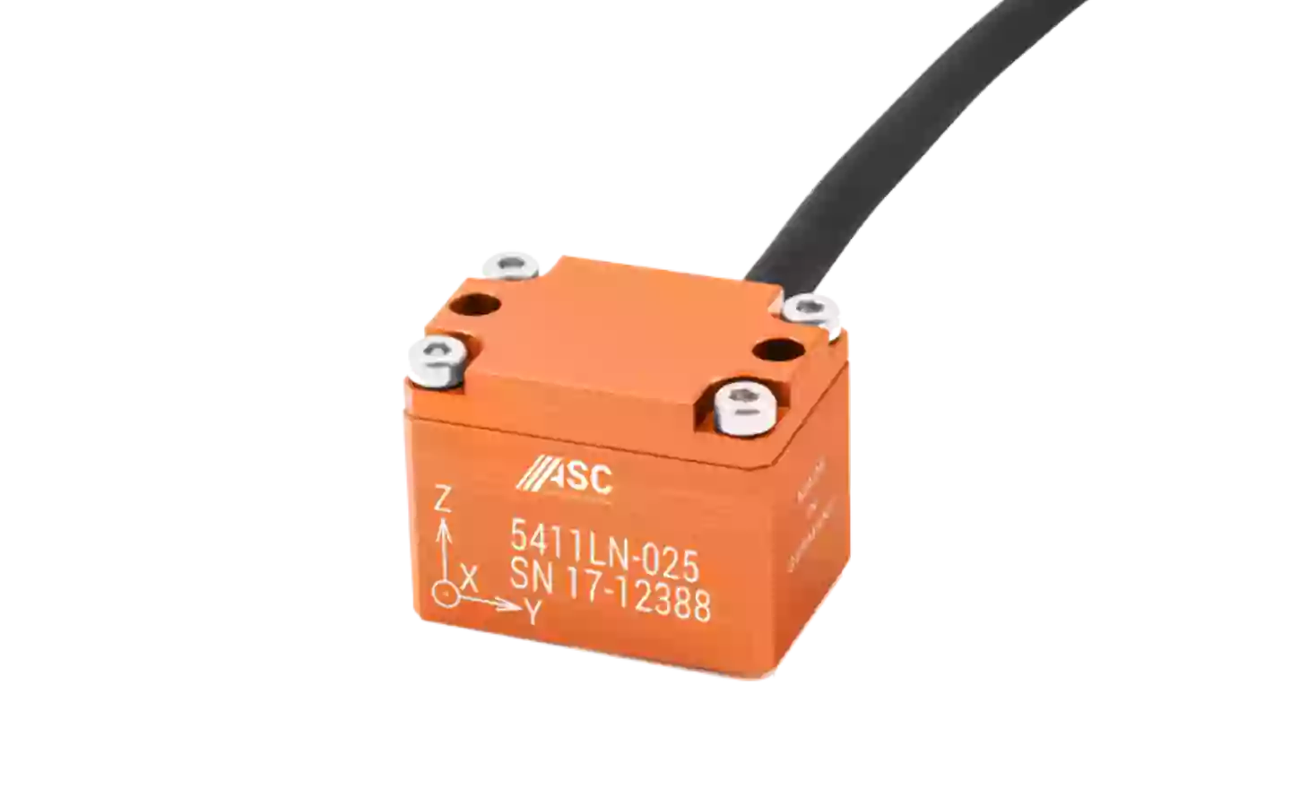 ASC-5411LN lage-ruis versnellingsmeter voor gevoelige metingen