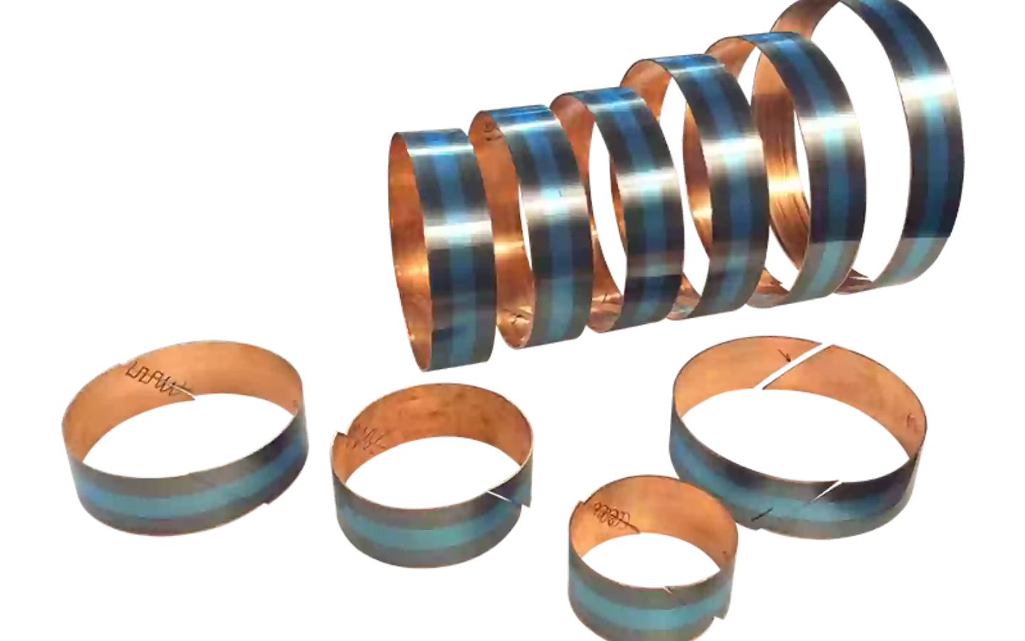 SE2100045-1 Silver/Copper Strip for Slipring