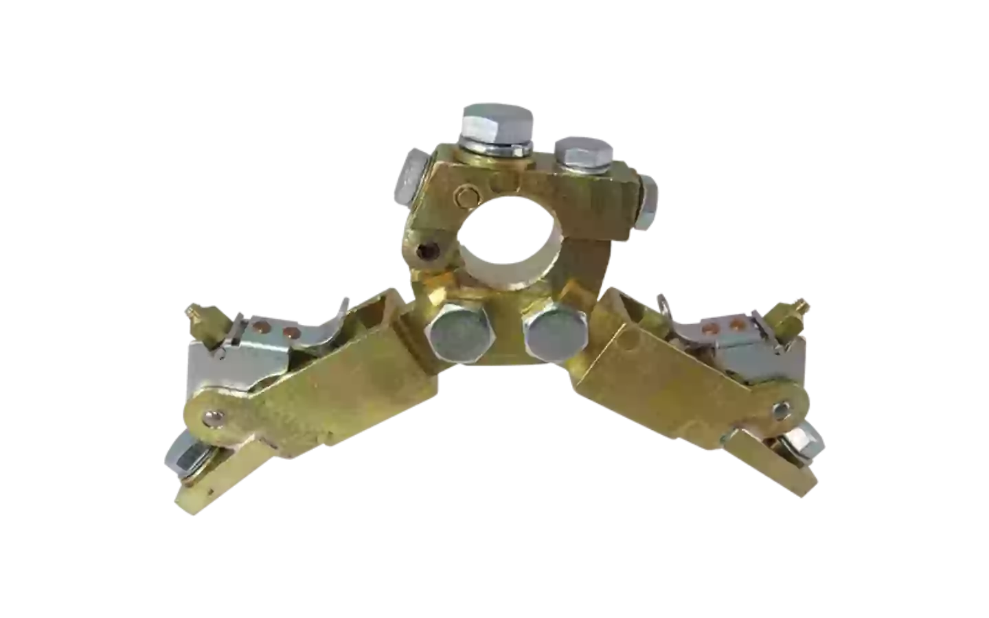 Silver-copper strip for slipring contact