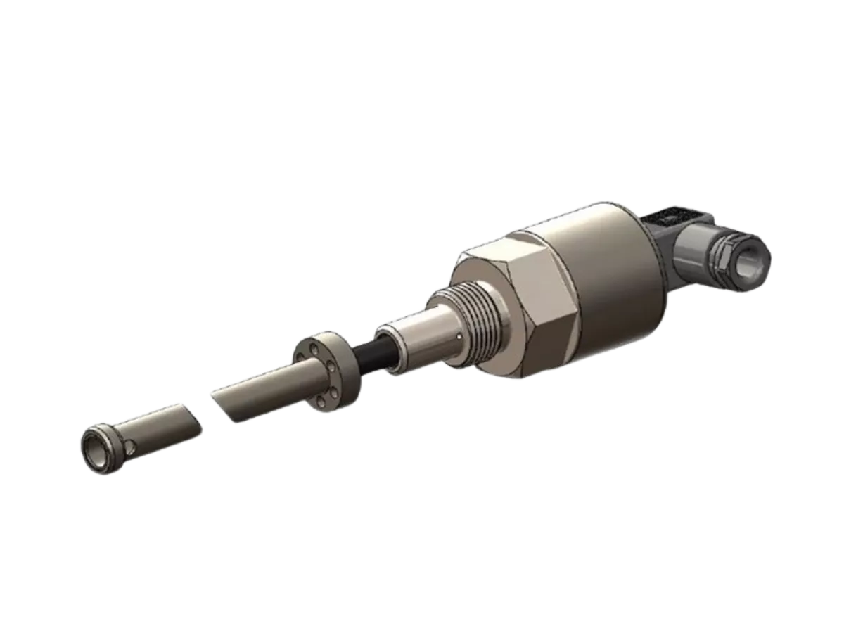 E130 long stroke in xylinder linear position sensor