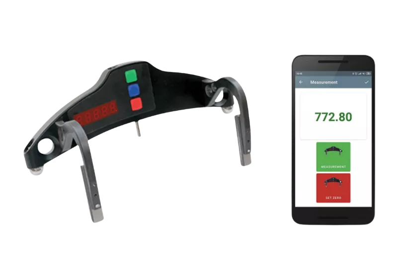 Fdk wheel diameter gauge bluetooth smart