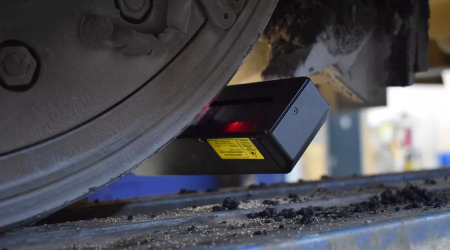 Fdkp wheel profile laser measurement tool for trains, trams and metro's
