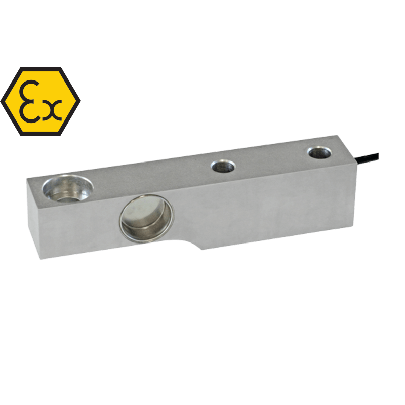 Hoge precisie loadcel Spannings- en compressiekrachtsensor Load Cell gelegeerd staal 1000 kg Meetgewicht Drukmeting (Color : Silver, Size : 1000KG