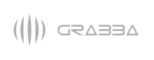 Grabba logo white