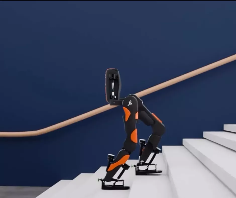 Project March exoskeleton stairs