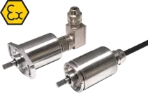 Intrinsically safe inductive rotary sensors