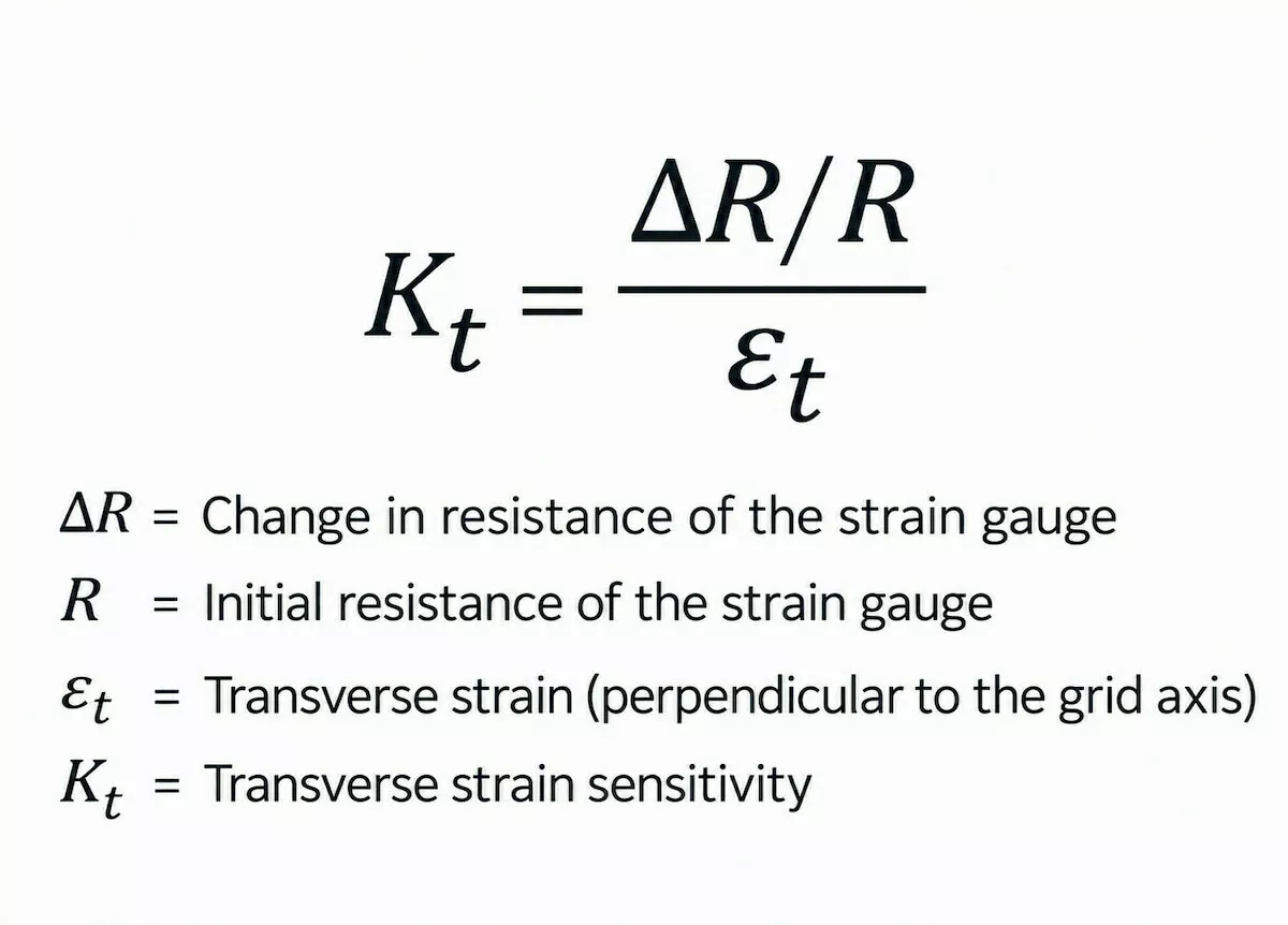 Sensitivity to transverse distortion